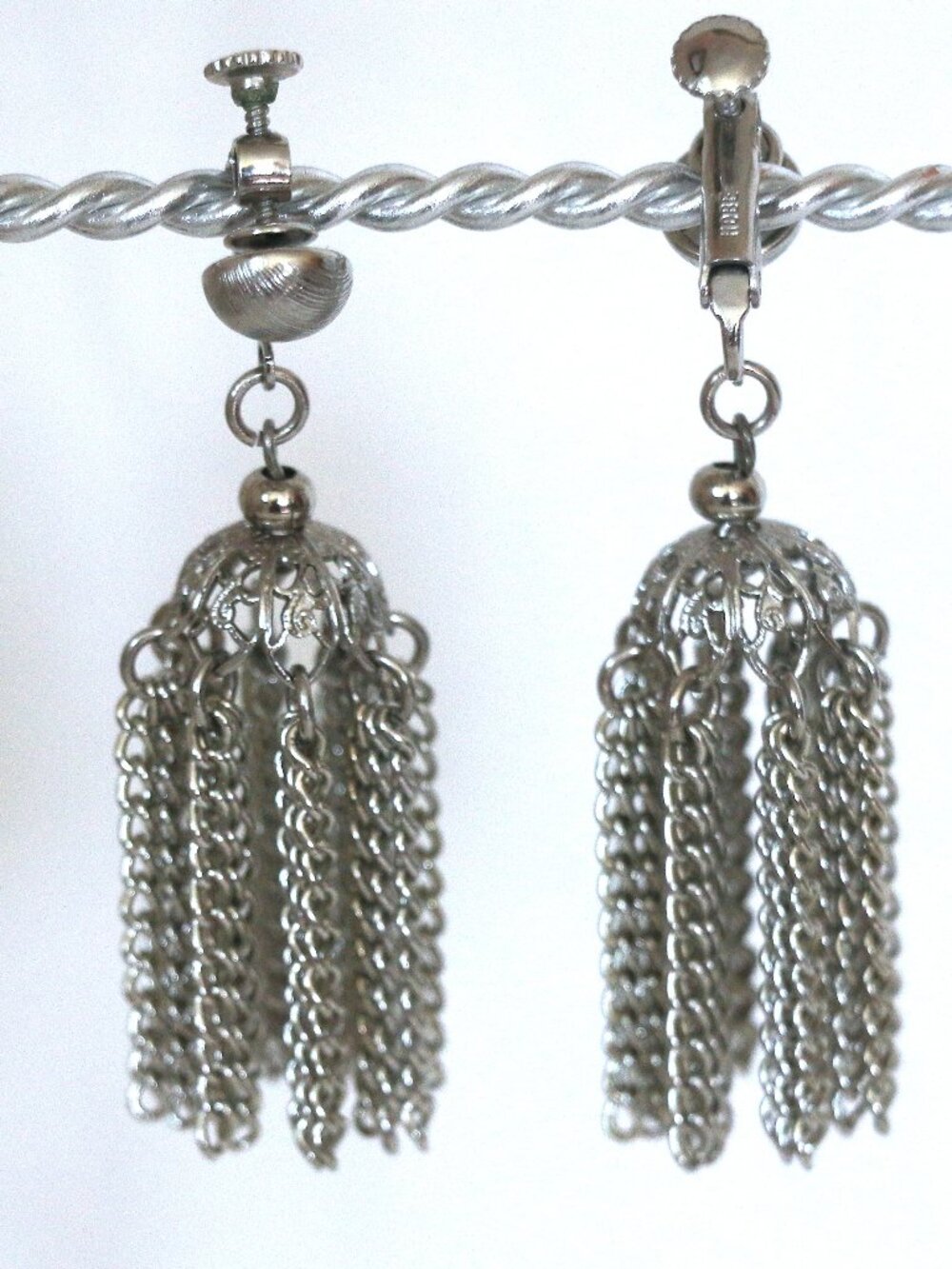 Vintage waterfall style earrings from Hobe Design